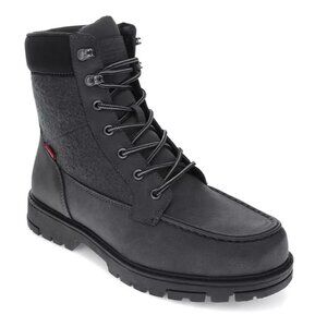 Levi's Men's Arizona Moc Neo Lace-up Boots - Charcoal Black